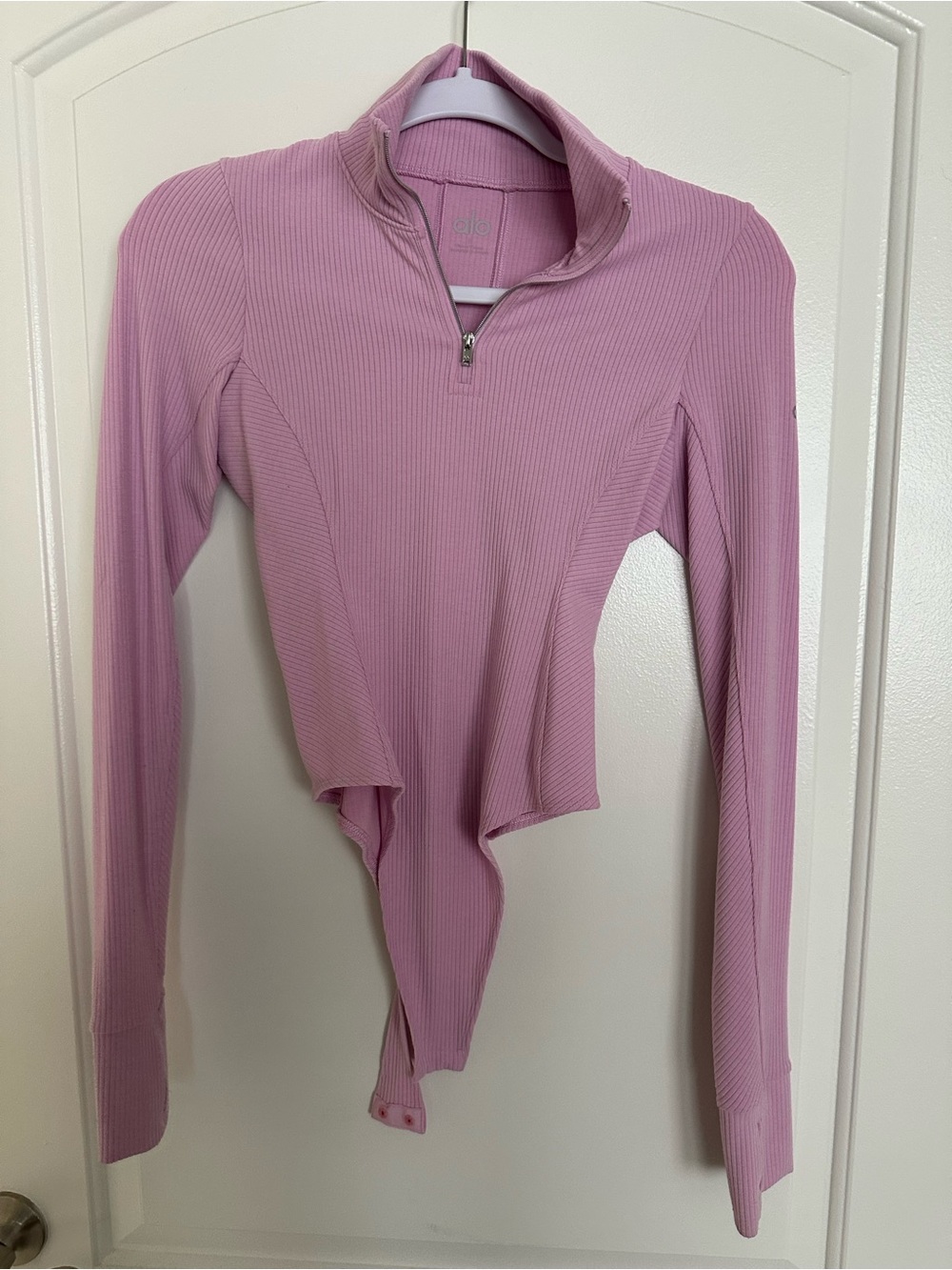 Alo pink bodysuit